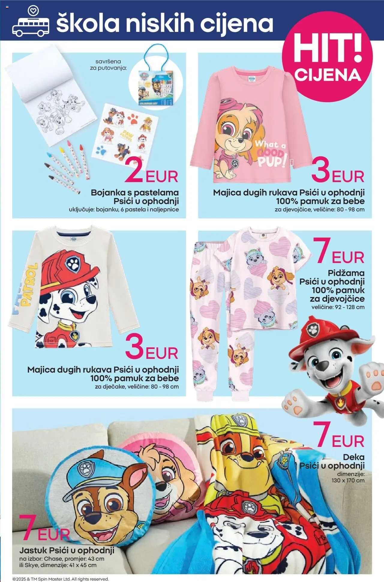 Pepco katalog | vrijedi od 07.08.2025 | Stranica: 5 | Proizvodi: Jastuk, Majica, Pidžama, Deka