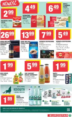 Spar Gazetka - Eurospar od 30.07.2025 | Strona: 13 | Produkty: Torebka, Tchibo, Żurawina, Sok