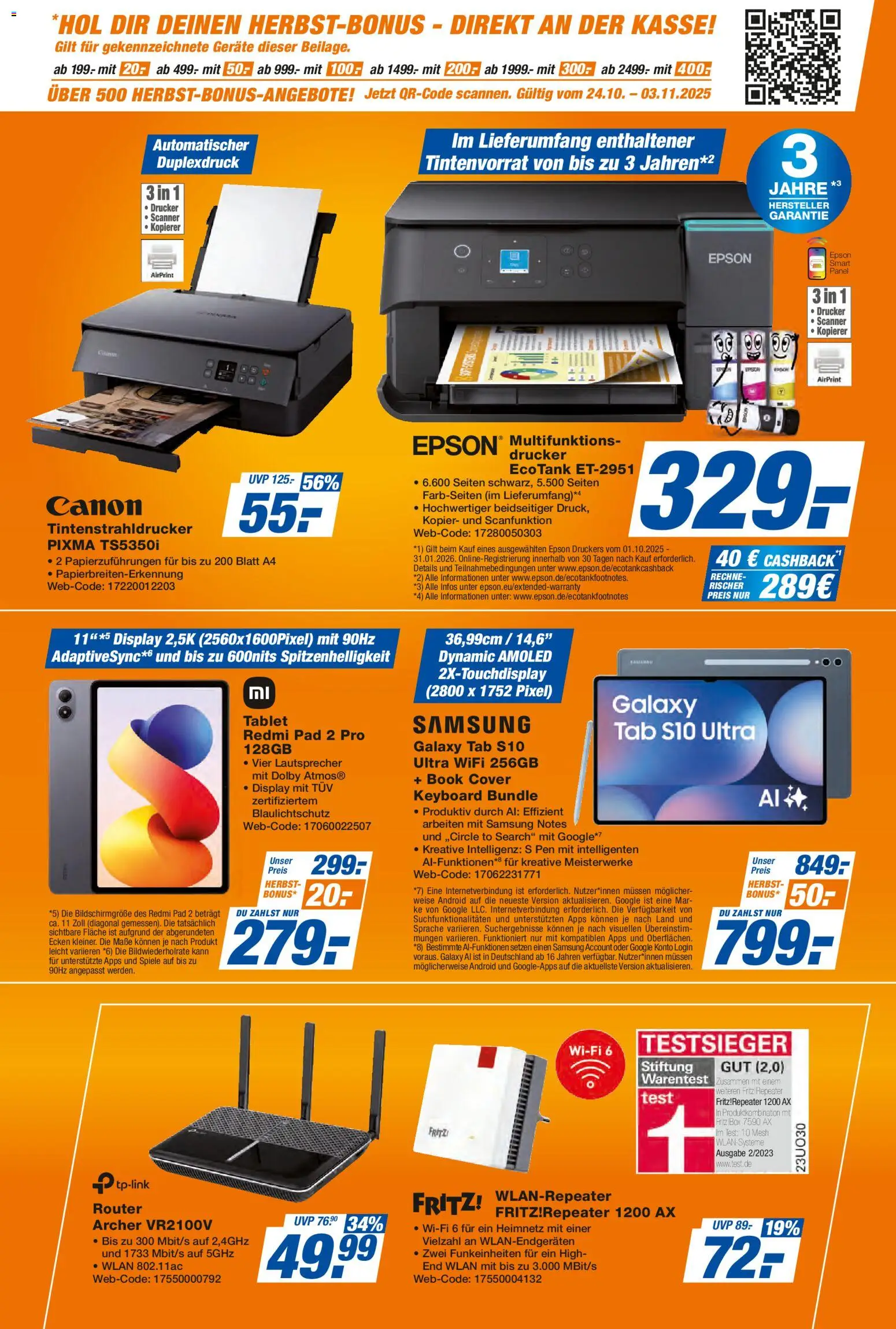Expert - Black Friday – gültig ab 31.10.2025 | Seite: 13 | Produkte: Epson, Box, Samsung, Tintenstrahldrucker
