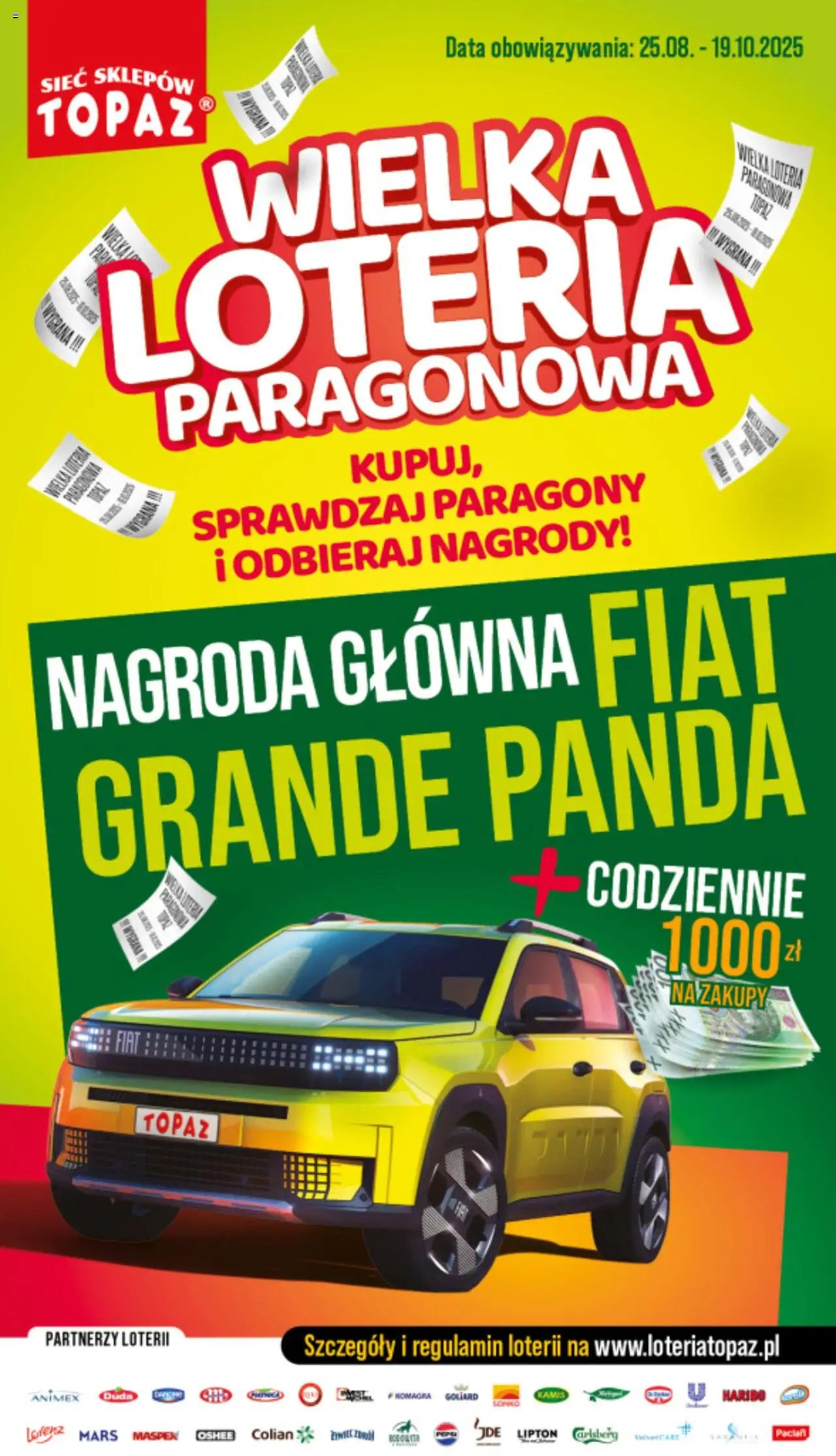 Topaz Konkurs - Wielka Loteria Paragonowa od 25.08.2025 | Strona: 1
