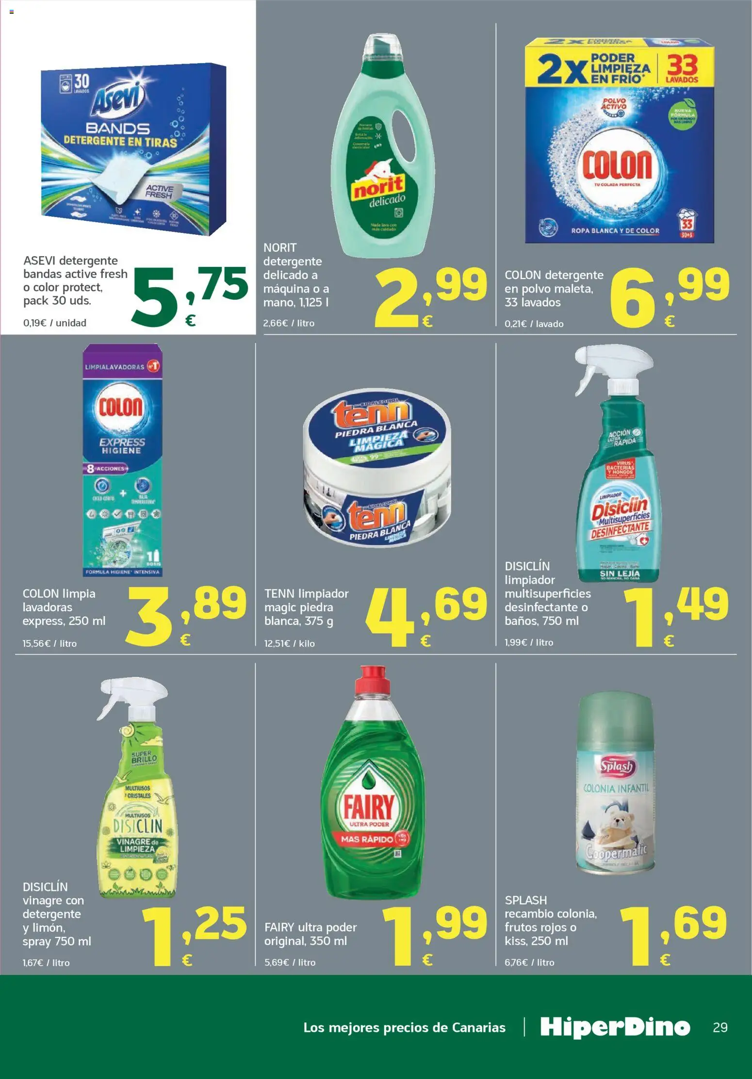 HiperDino folleto │ válido desde el 09.04.2026 | Página: 29