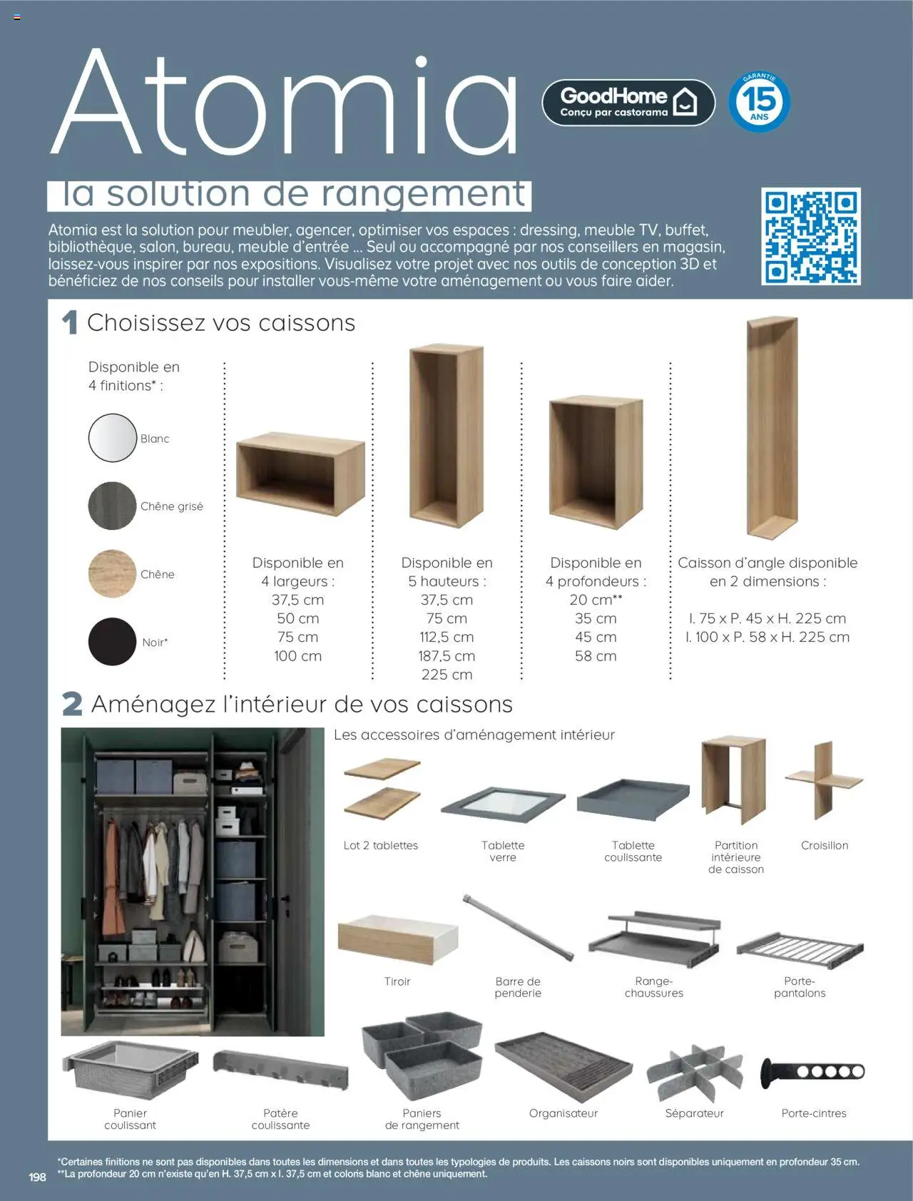  | Page: 198 | Produits: Meuble, Tablette, Porte, Panier