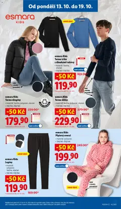 Náhled letáku esmara Kids Termo džíny, • materiál: bavlna, polyester, elastan • 134/140-158/164 od 13.10.2025 | Strana: 7 | Produkty: Overal, Legíny, Džíny, Termo triko