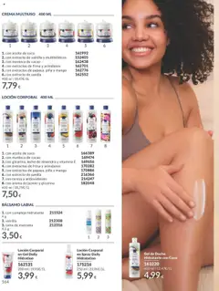 Catálogo AVON campaña 7 │ válido desde el 01.07.2025 | Página: 164 | Productos: Leche, Loción corporal, Manzana, Crema