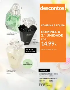 Pré-visualização Catálogo Avon Campanha 4 válido de 01.04.2026 | Página: 21 | Produtos: Perfume, Eau de toilette