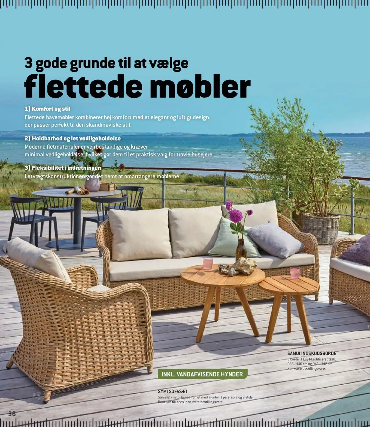 XL-BYG Tilbudsavis gyldig fra 30.06.2025 | Side: 37 | Produkter: Sofa, Bord, Havemøbler