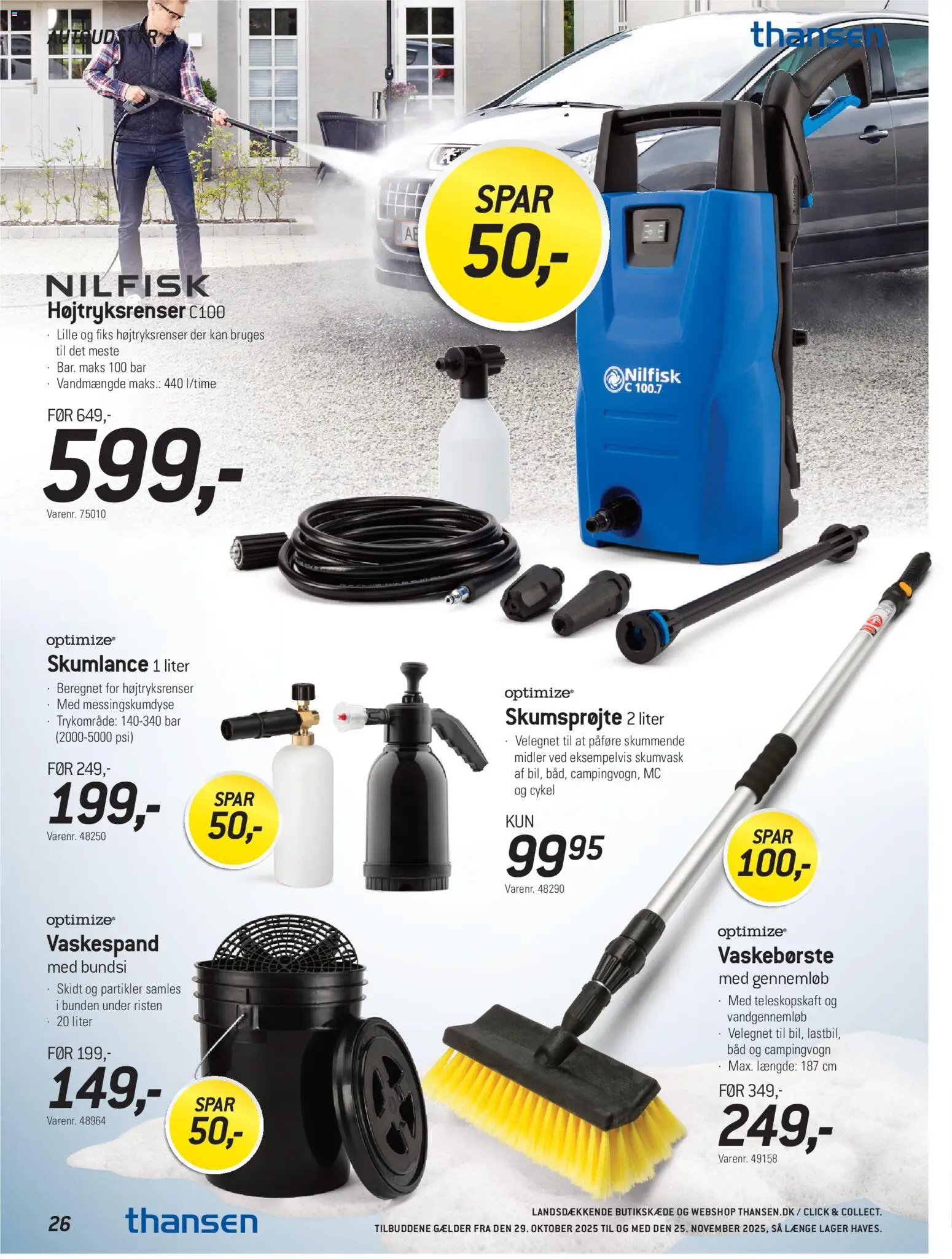 Thansen tilbudsavis – gyldig fra 29.10.2025 | Side: 26 | Produkter: Bad