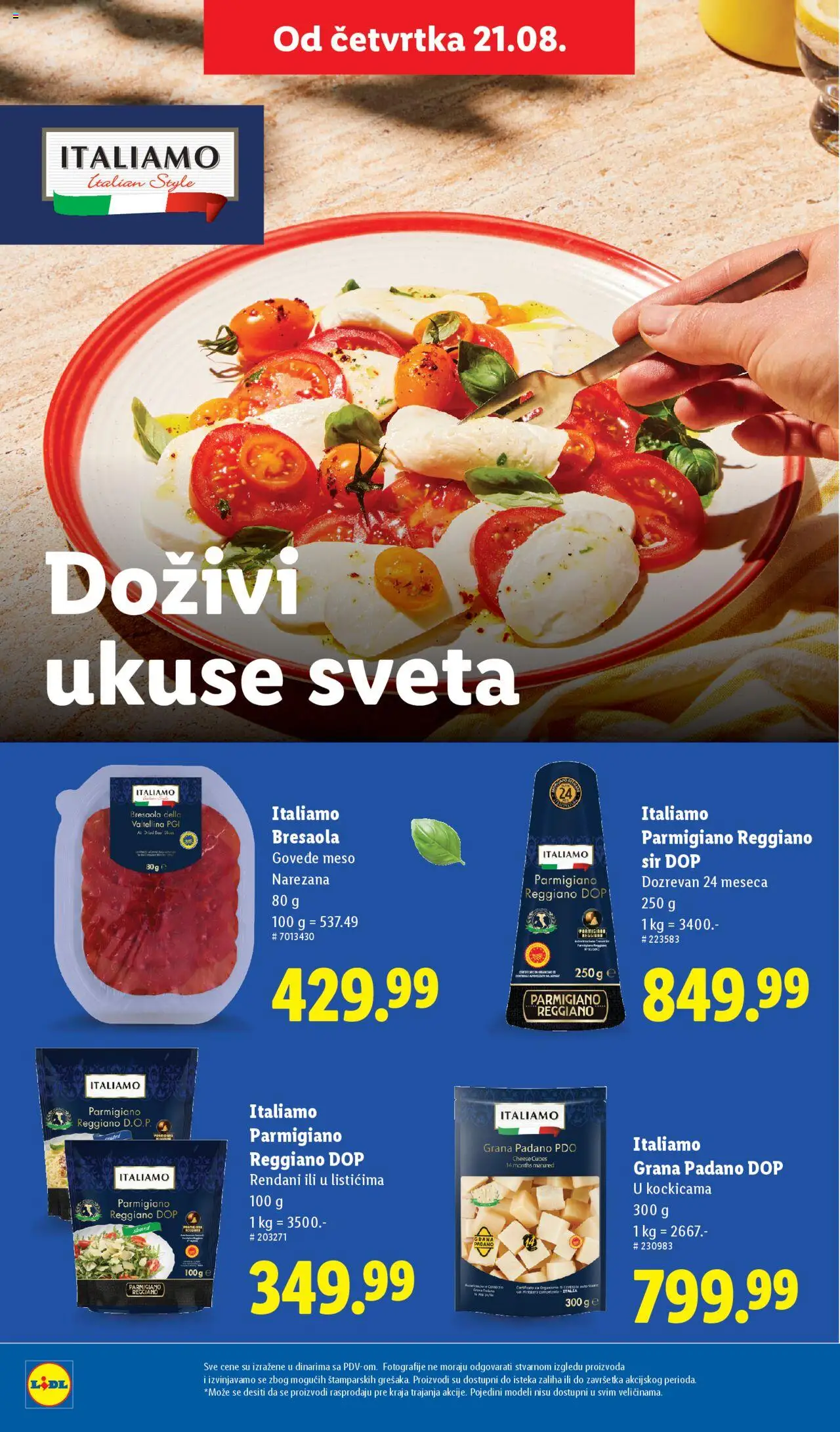 Lidl katalog - važi od 21.08.2025 | Strana: 34 | Proizvode: Sir
