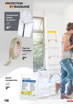 Mr Bricolage folder / publicité - Voorbeeld van een folder van Mr Bricolage, geldig van 11.11.2025 | Pagina: 118 | Producten: Tape