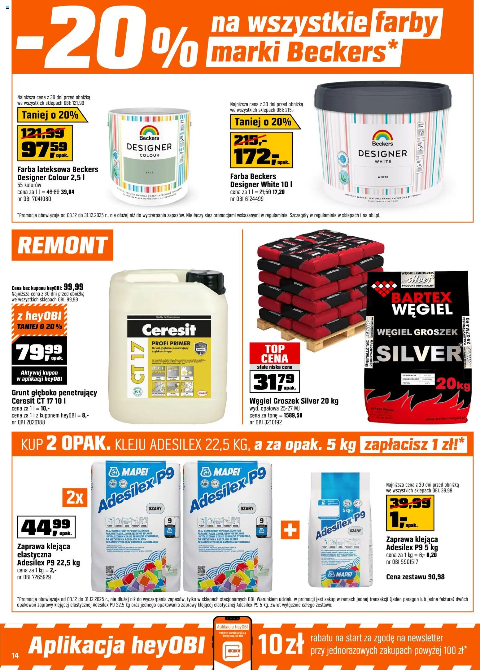 OBI Gazetka od 03.12.2025 | Strona: 14 | Produkty: Groszek