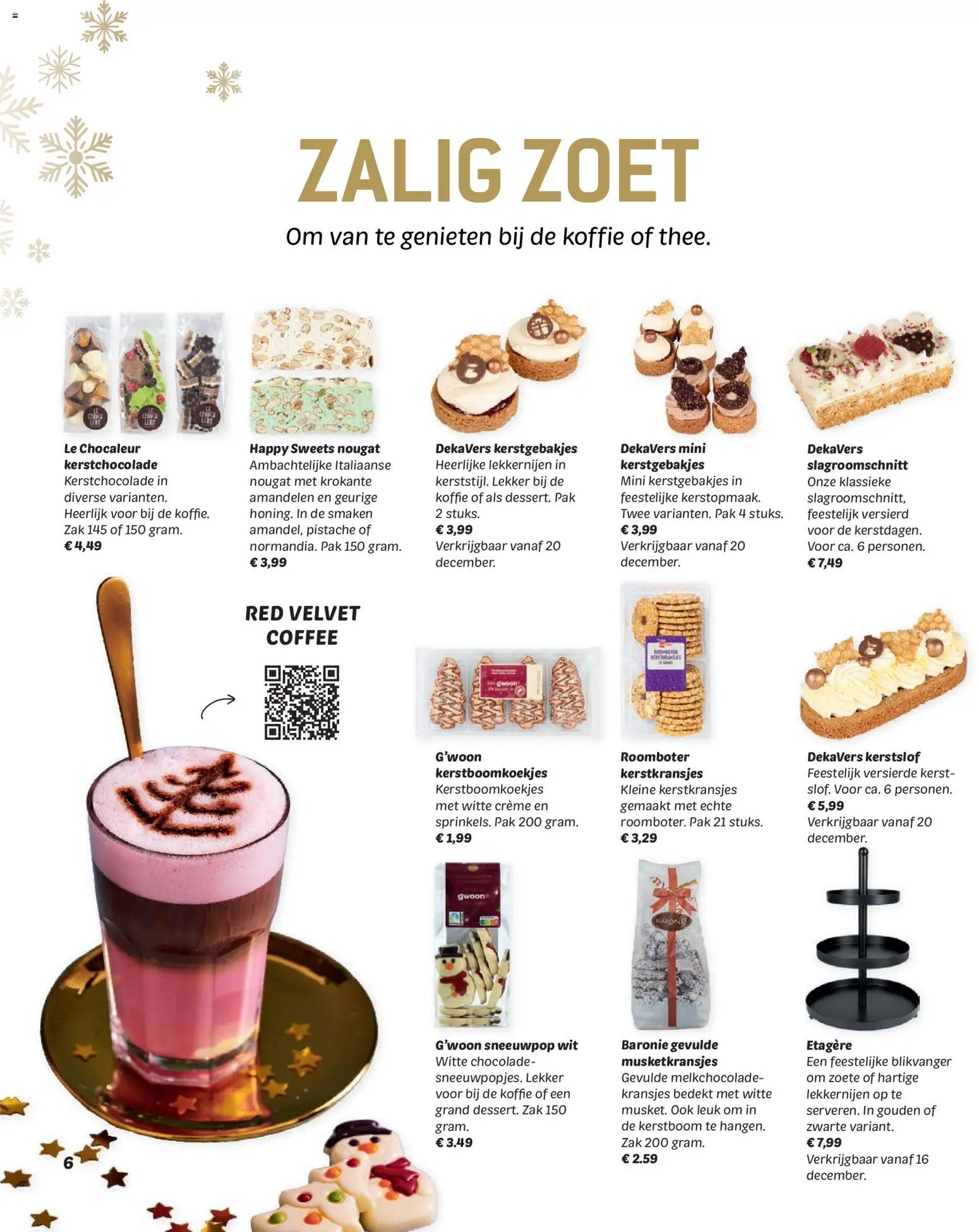 {H1} | Pagina: 6 | Producten: Koffie, Chocolade, Roomboter, Zak