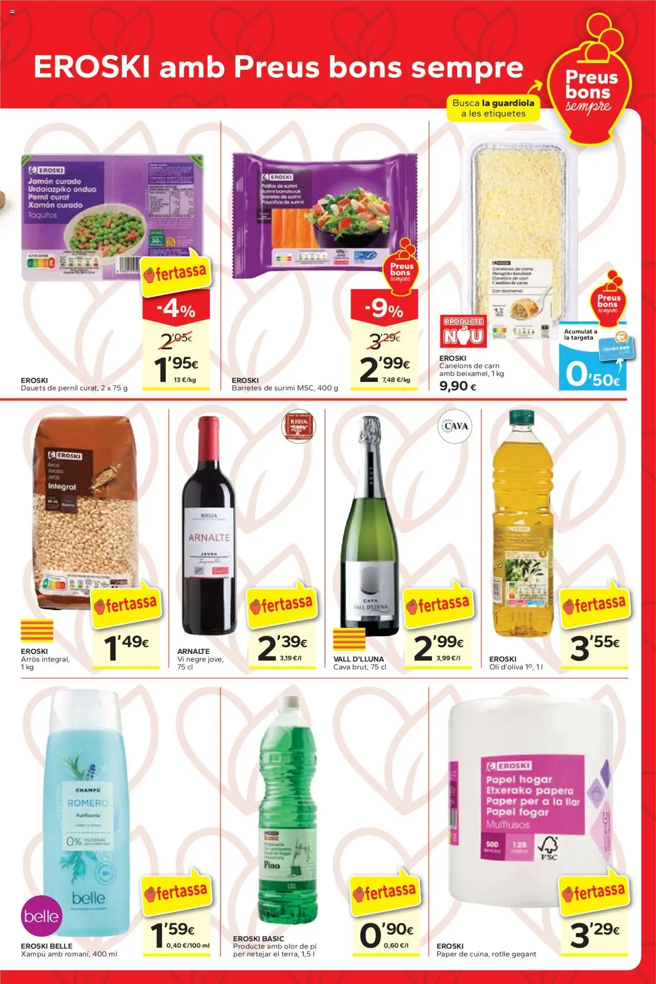 Caprabo - Ofertasses │ válido desde el 02.10.2025 | Página: 3 | Productos: Jamón