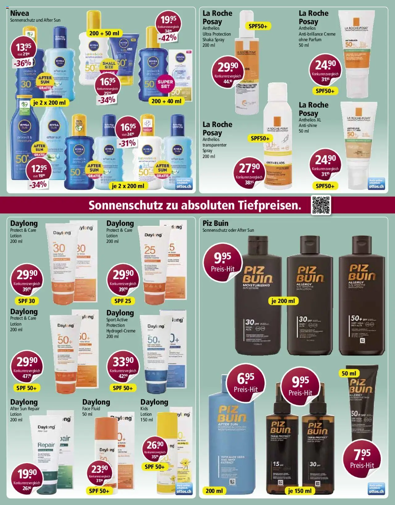 Otto's Aktionen Marken Spezial ab 18.06.2025 | Seite: 8 | Produkte: Parfüm, After Sun, Creme