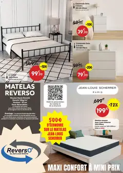 Maxi Bazar - Prévisualisation de Maxi Bazar - Catalogue Meublez-vous de bonnes affaires valide à partir de 05.01.2026 | Page: 10 | Produits: Mousse, Lit, Matelas, Commode