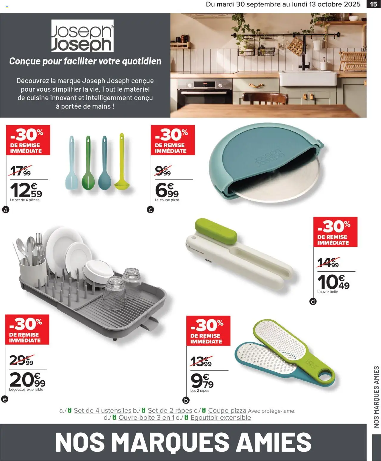  | Page: 15 | Produits: Égouttoir, Pizza