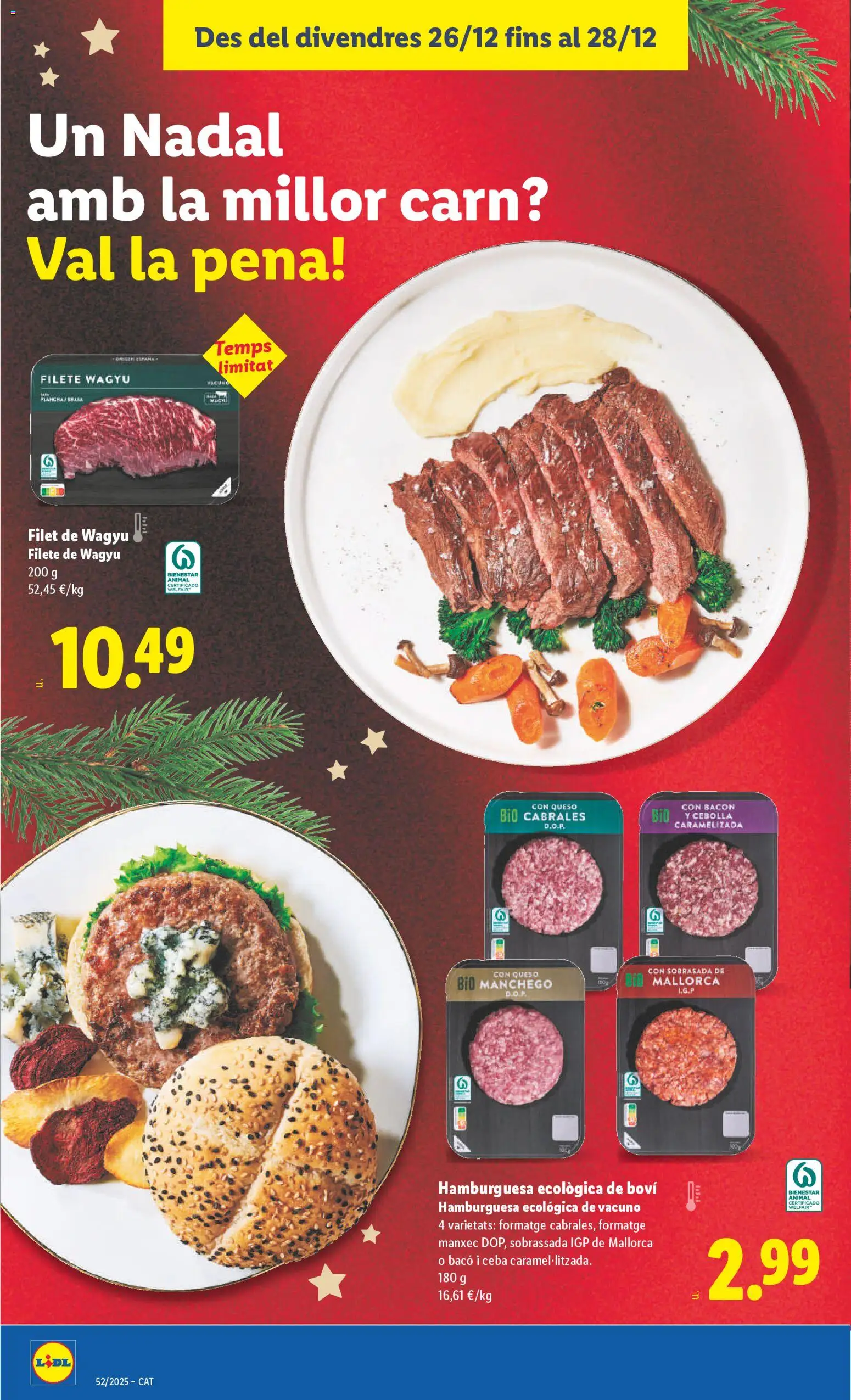 Lidl folleto │ válido desde el 22.12.2025 | Página: 44 | Productos: Παγωμένο τσάι, Filete, Σοκολατούχο γάλα, Sobrasada