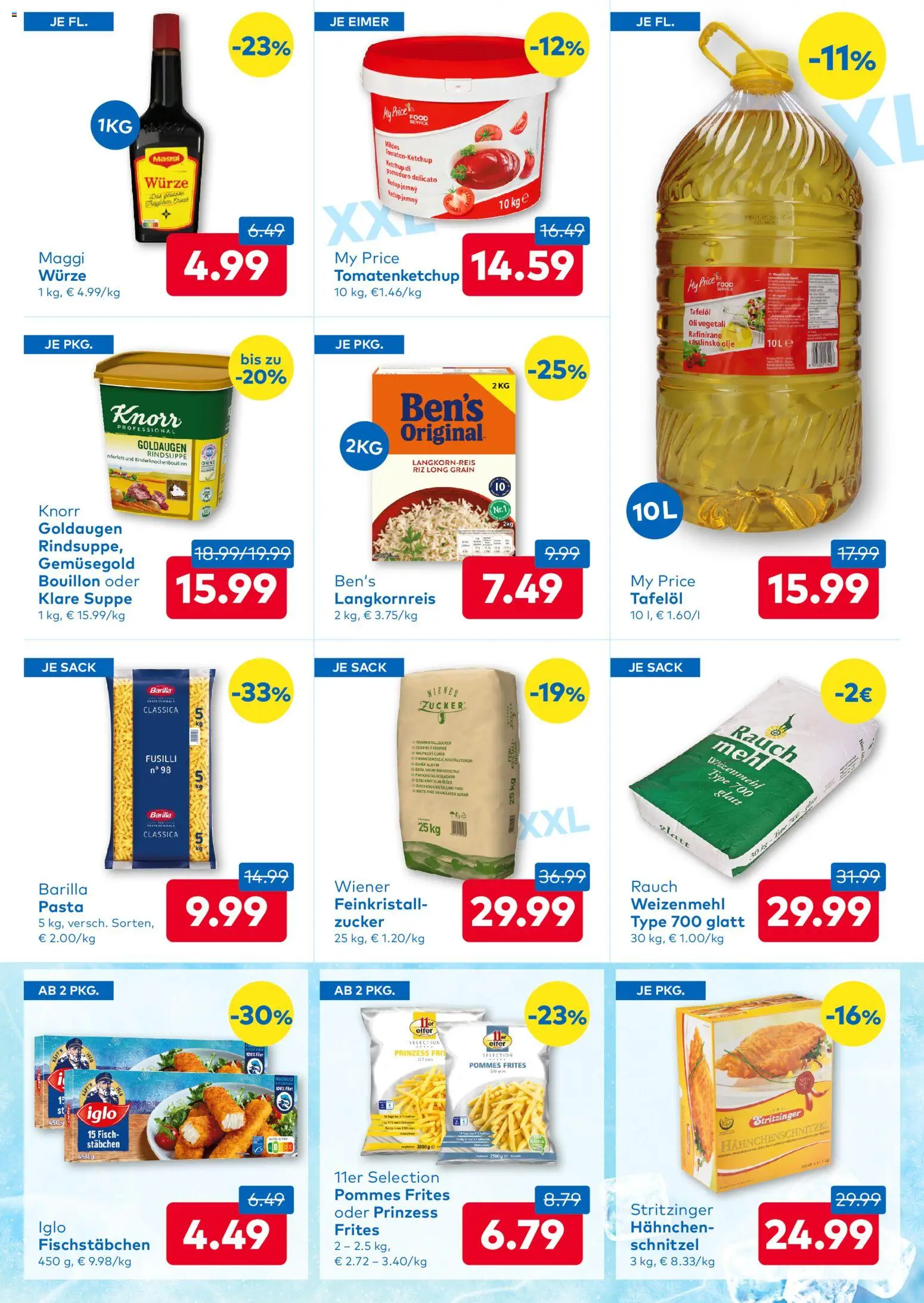 T&G Flugblatt gültig ab 12.03.2026 | Seite: 3 | Produkte: Pasta, Ketchup, Zucker, Fisch