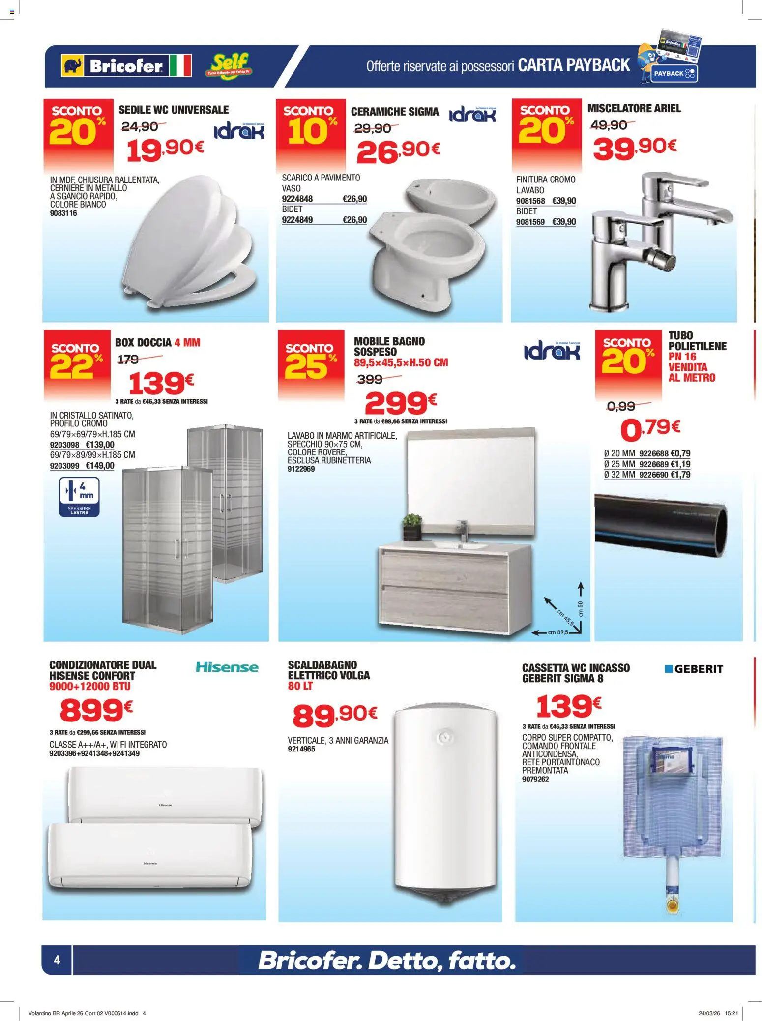 Volantino Bricofer del 09.04.2026 | Pagina: 4