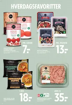 Meny - Tilbudsavis gyldig fra 30.01.2026 | Side: 8 | Produkter: Tomater, Oksekød, Hakkede tomater, Kidneybønner