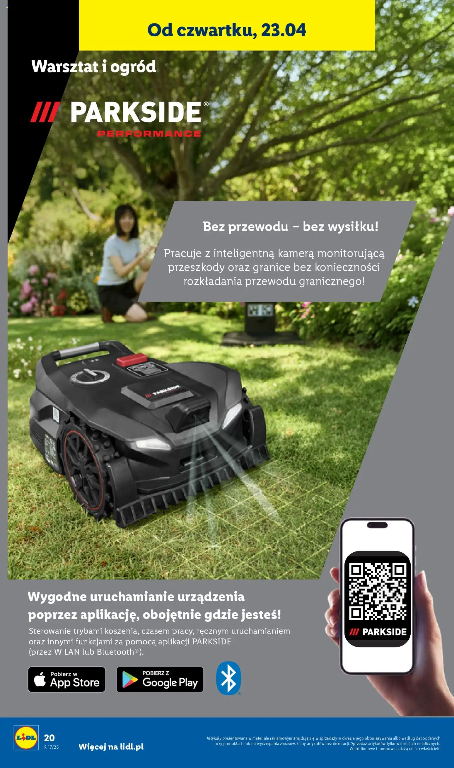 Lidl Polsko katalog od 20.04.2026 | Strana: 32 | Produkty: Parkside, Kamera