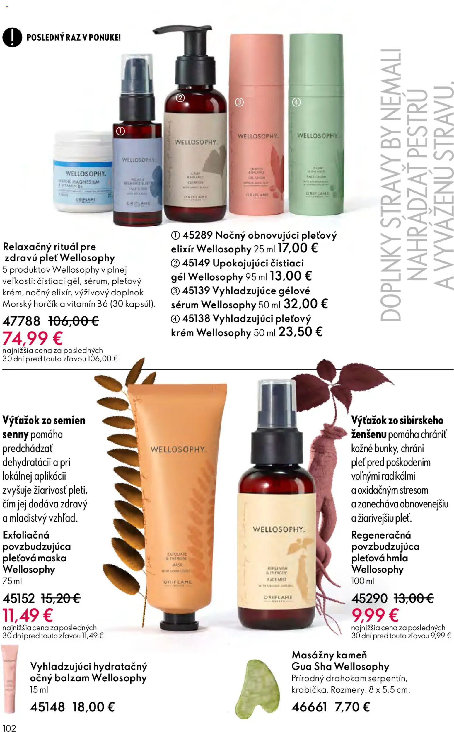 Nové Oriflame akcie – leták je platný od 04.03.2026 | Strana: 102 | Produkty: Maska, Krém