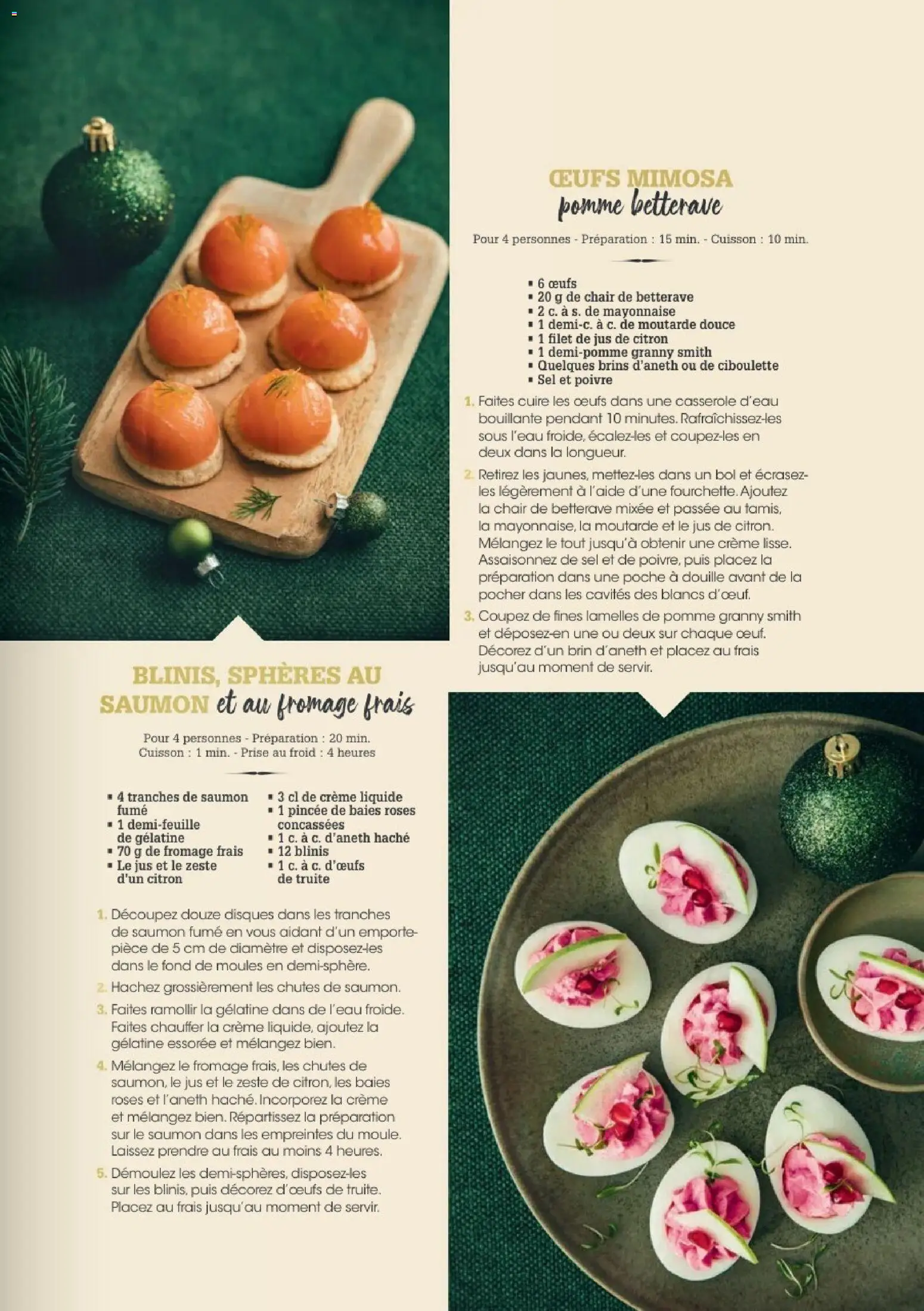 {H1} | Page: 37 | Produits: Citron, Fromage, Œufs, Saumon