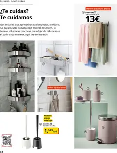 Vista previa Catálogo IKEA Accesorios y decoración válido desde el 25.09.2025 | Página: 68 | Productos: Maquillaje, Toallero, Té, Baño