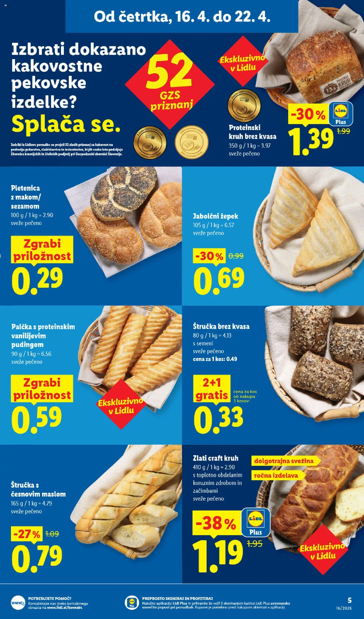 Novi Lidl katalog ponudbe – veljaven od 16.04.2026 | Stran: 5