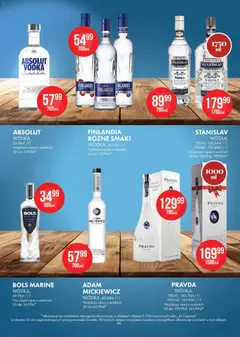 Pogląd oferty "Al.Capone gazetka" - ważna od 09.03.2026 | Strona: 26 | Produkty: Vodka, Wódka