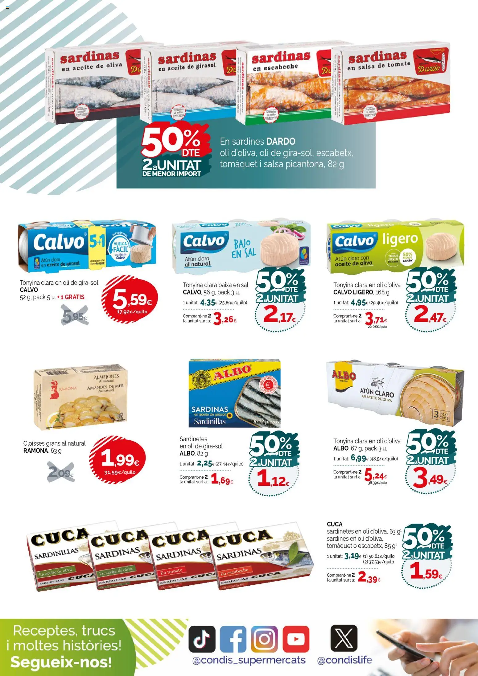 Condis folleto life │ válido desde el 05.11.2025 | Página: 16 | Productos: Ψηφιακή κάμερα, Sardinillas, Aceite, Aceite de girasol
