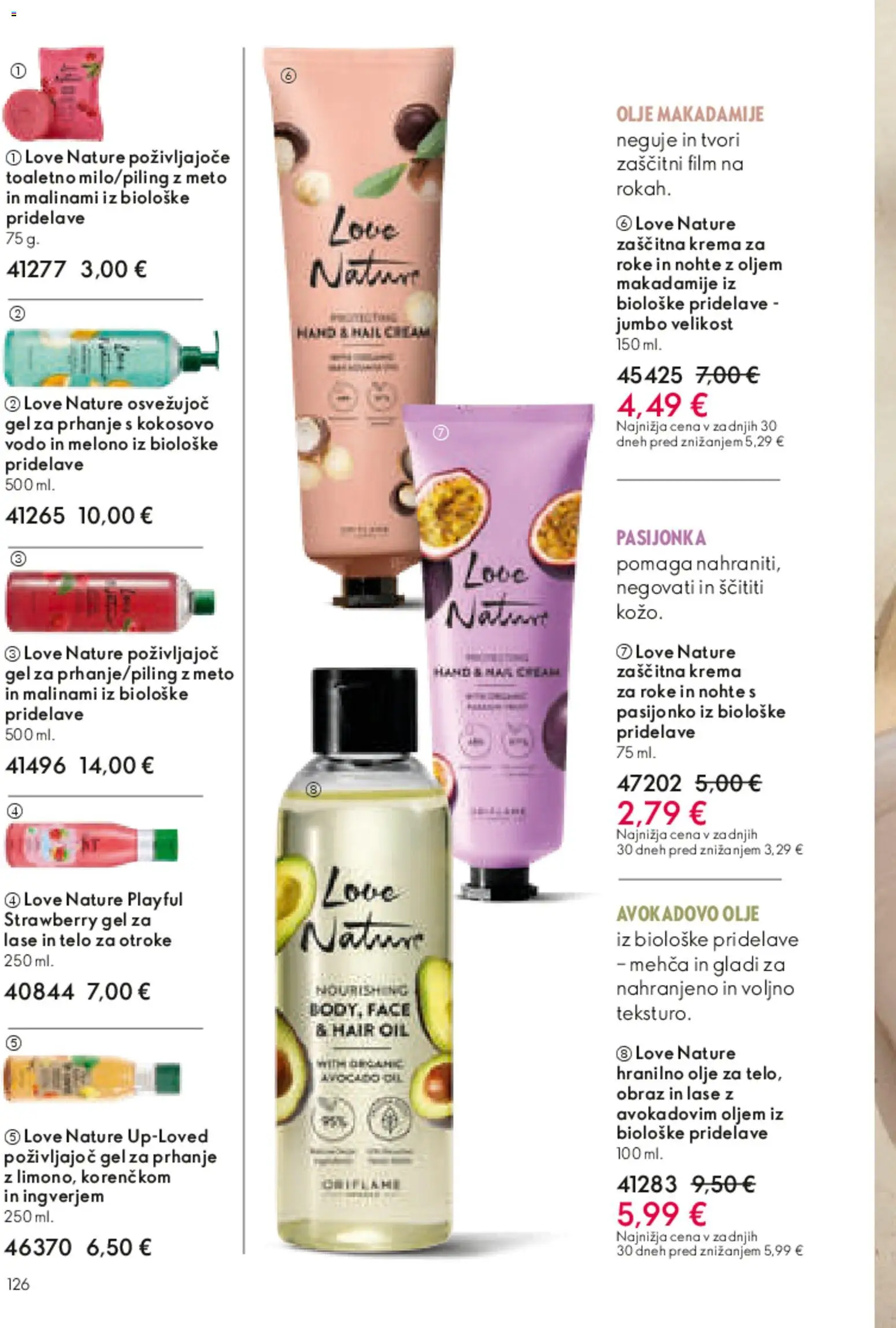 Novi Oriflame katalog ponudbe – veljaven od 01.04.2026 | Stran: 125 | Izdelki: Gel za prhanje, Krema, Olje