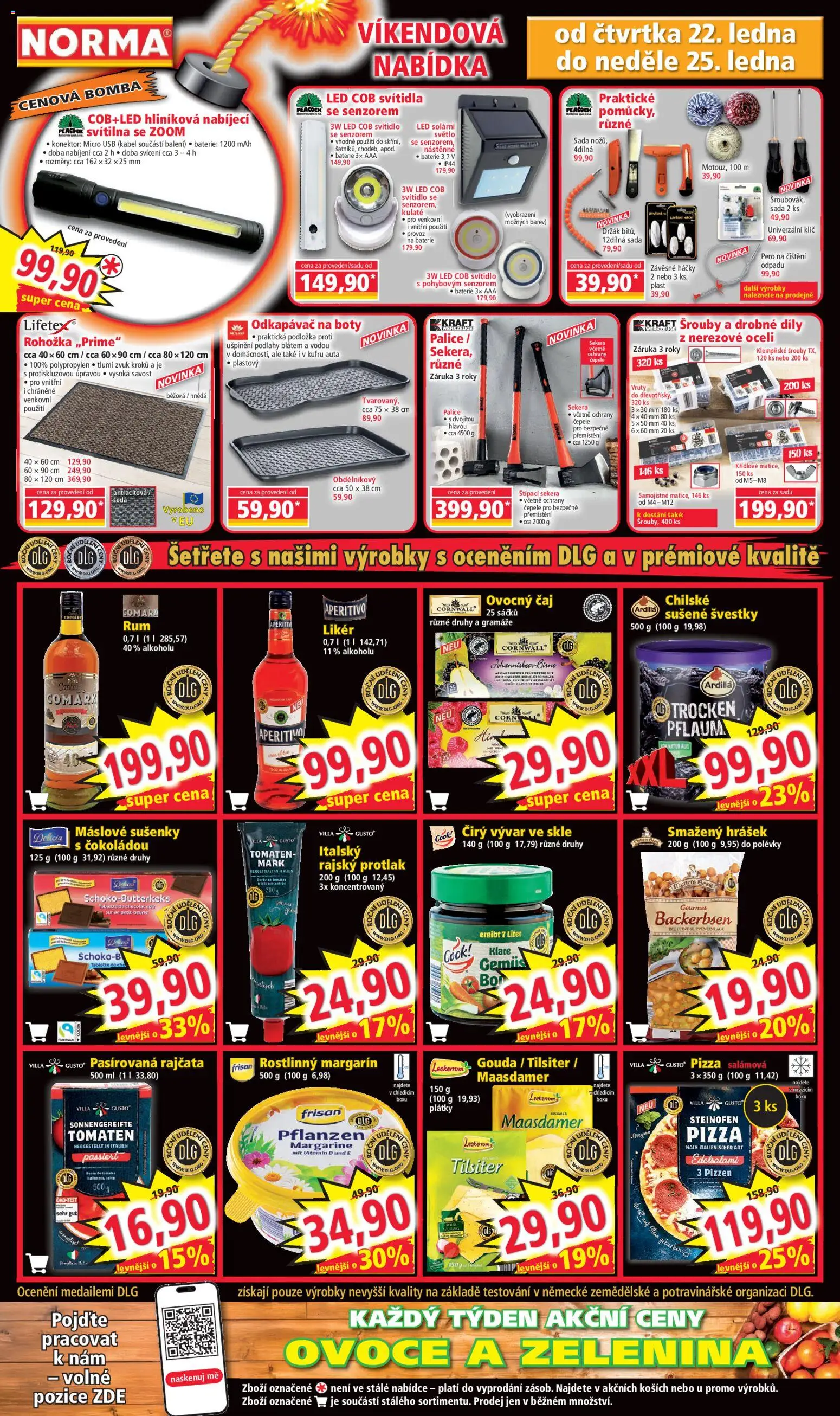 Norma leták od 19.01.2026 | Strana: 8 | Produkty: Ovoce a zelenina, Čaj, Odkapávač, Sušenky