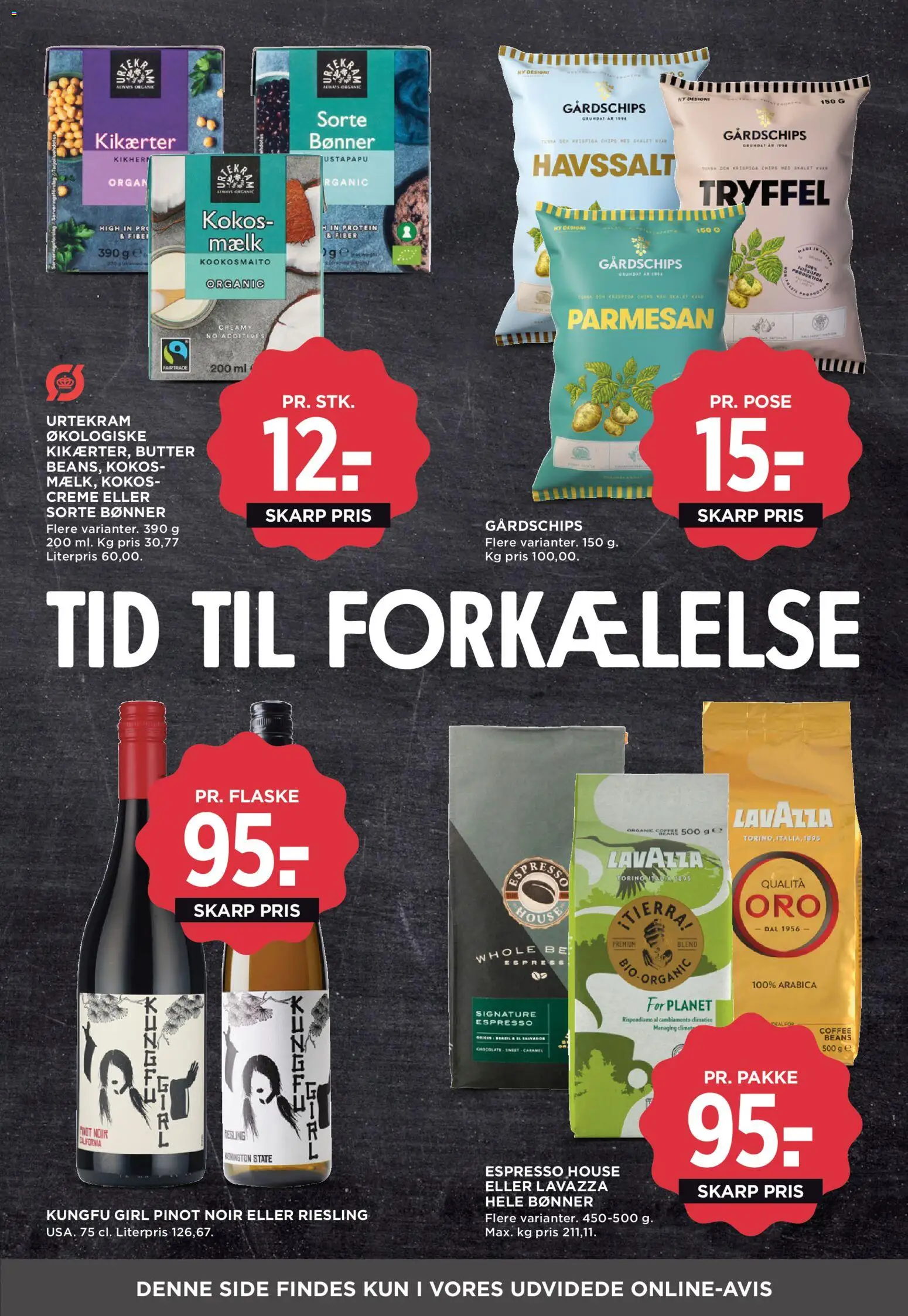 Meny tilbudsavis – gyldig fra 17.04.2026 | Side: 27 | Produkter: Mælk, Kikærter, Bønner, Parmesan