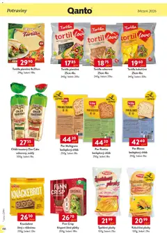 Náhled letáku Astur & Qanto leták - Velkoobchod 03/2026 od 01.03.2026 | Strana: 150 | Produkty: Chléb, Knäckebrot, Bezlepkový chléb, Tortilla