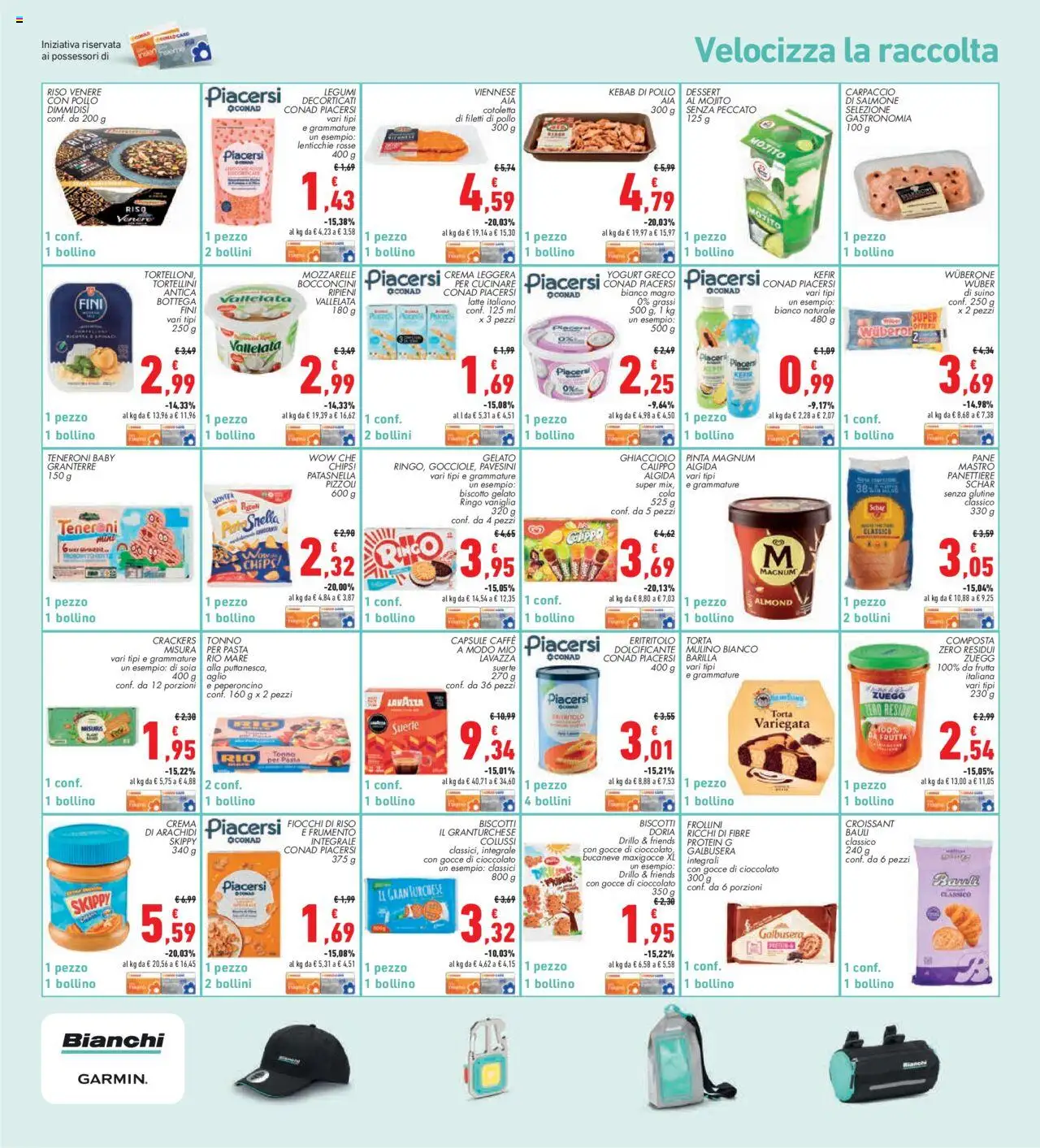 Volantino Conad del 14.08.2025 | Pagina: 30 | Prodotti: Cioccolato, Biscotti, Aglio, Crackers