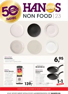 Hanos - Non Food Folder - Voorbeeld van een folder van Hanos, geldig van 03.11.2025