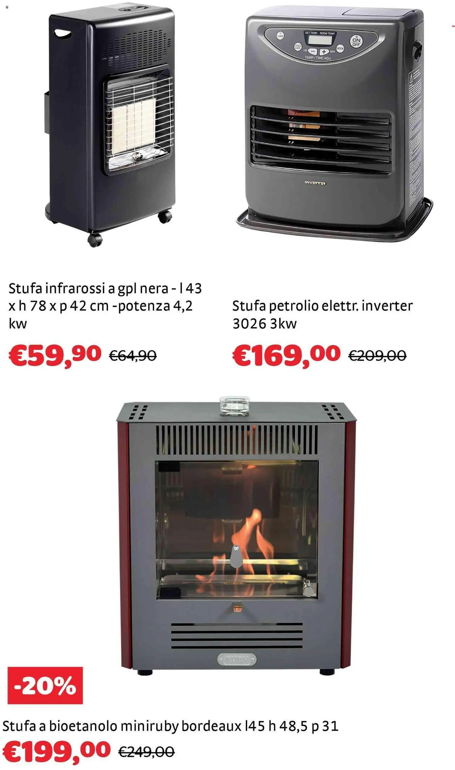 Volantino Brico Center del 02.01.2026 | Pagina: 25 | Prodotti: Stufa