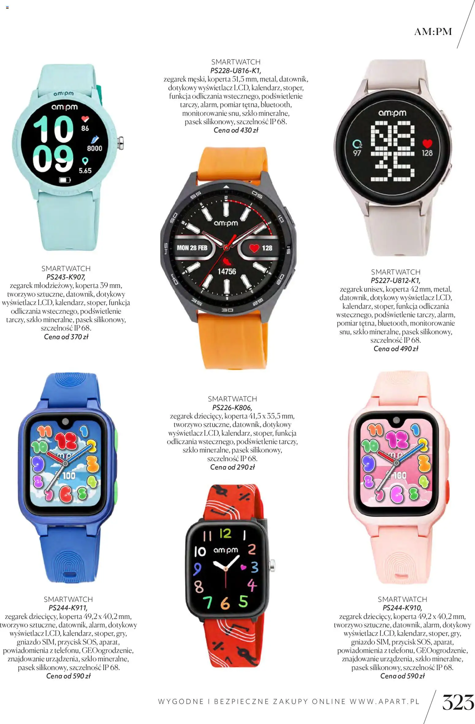 Apart promocje od 04.11.2025 | Strona: 325 | Produkty: Zegarek, Pasek, Smartwatch