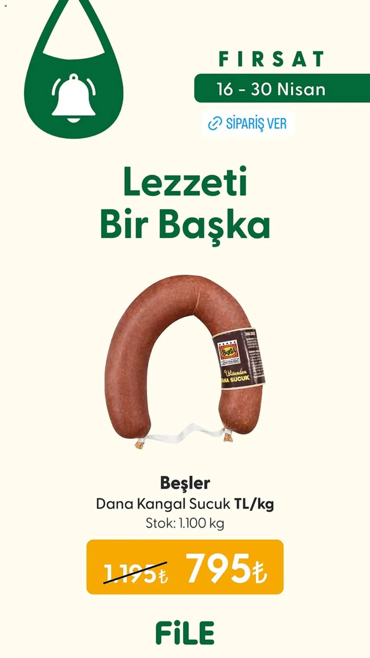 File Market Katalog - 16.04.2026 tarihinden itibaren geçerlidir | Sayfa: 2 | Ürünler: Sucuk