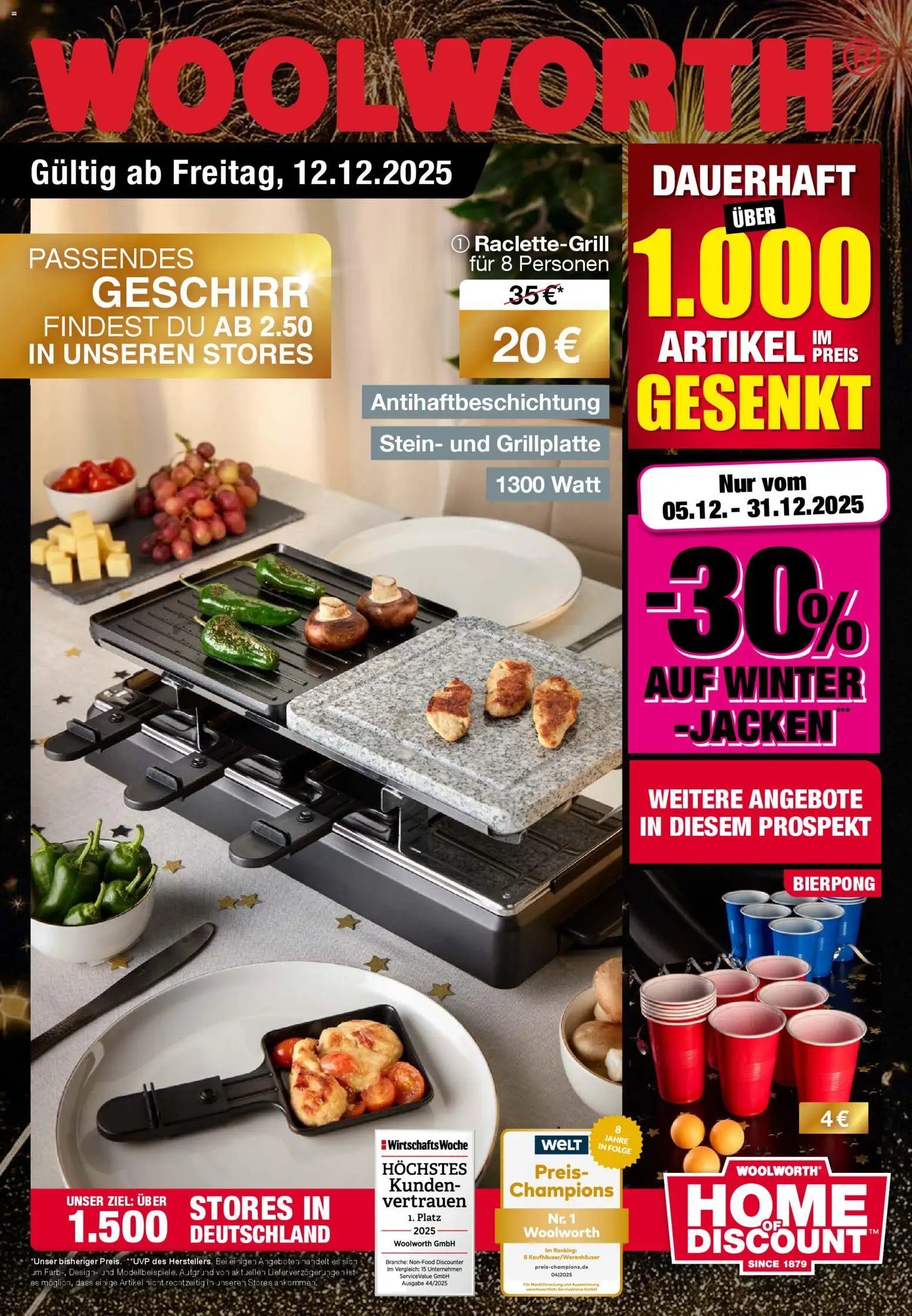 Woolworth Prospekt 	 – gültig ab 12.12.2025 | Seite: 1