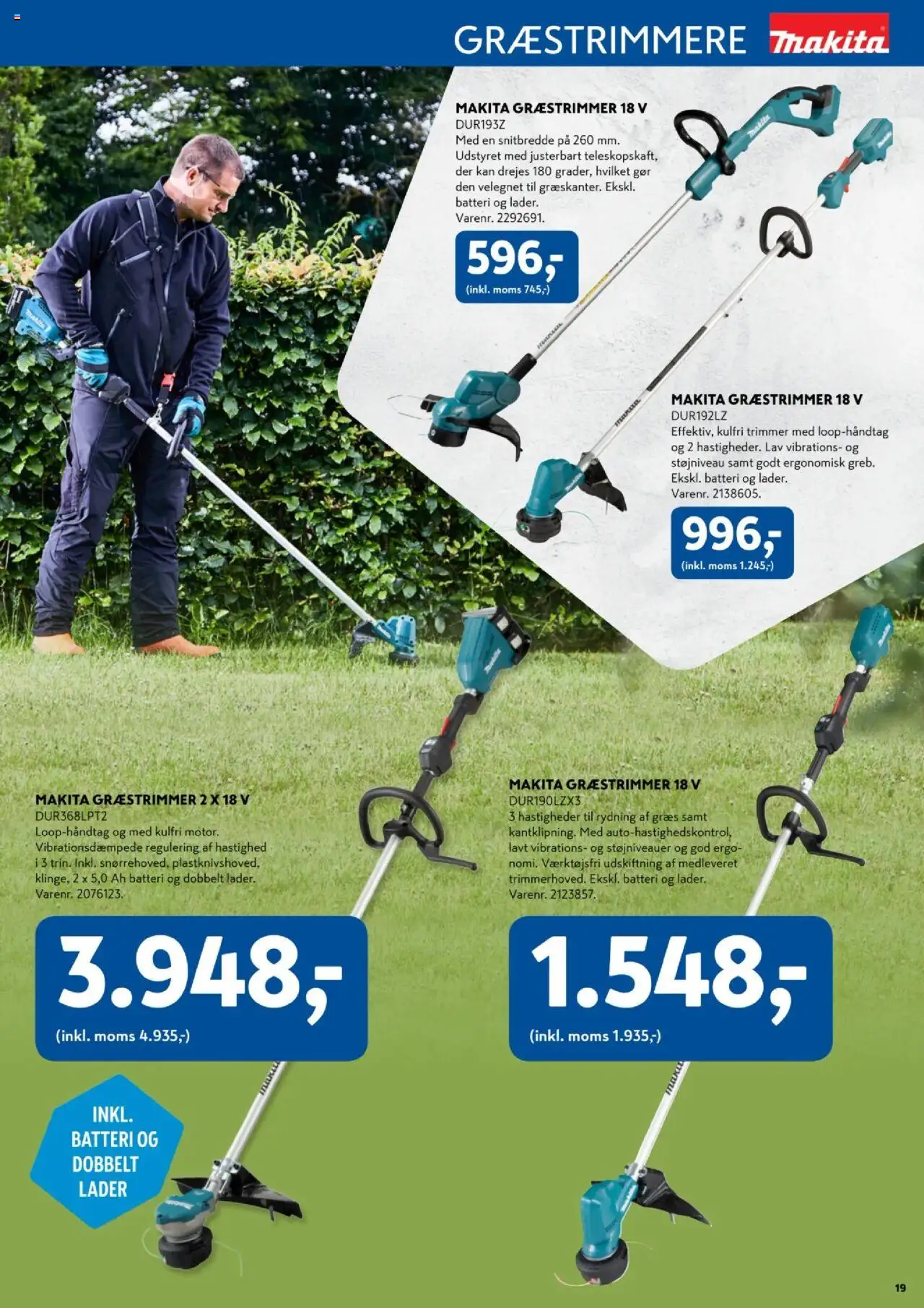 Davidsen Tilbudsavis gyldig fra 08.04.2025 | Side: 19 | Produkter: Batteri