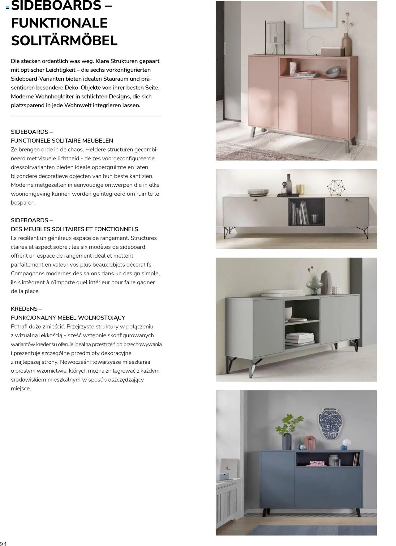Ostermann Impressa Küchenmagazin – gültig ab 26.05.2025 | Seite: 94 | Produkte: Sideboard