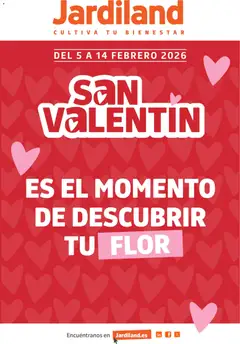 Vista previa Jardiland folleto válido desde el 05.02.2026