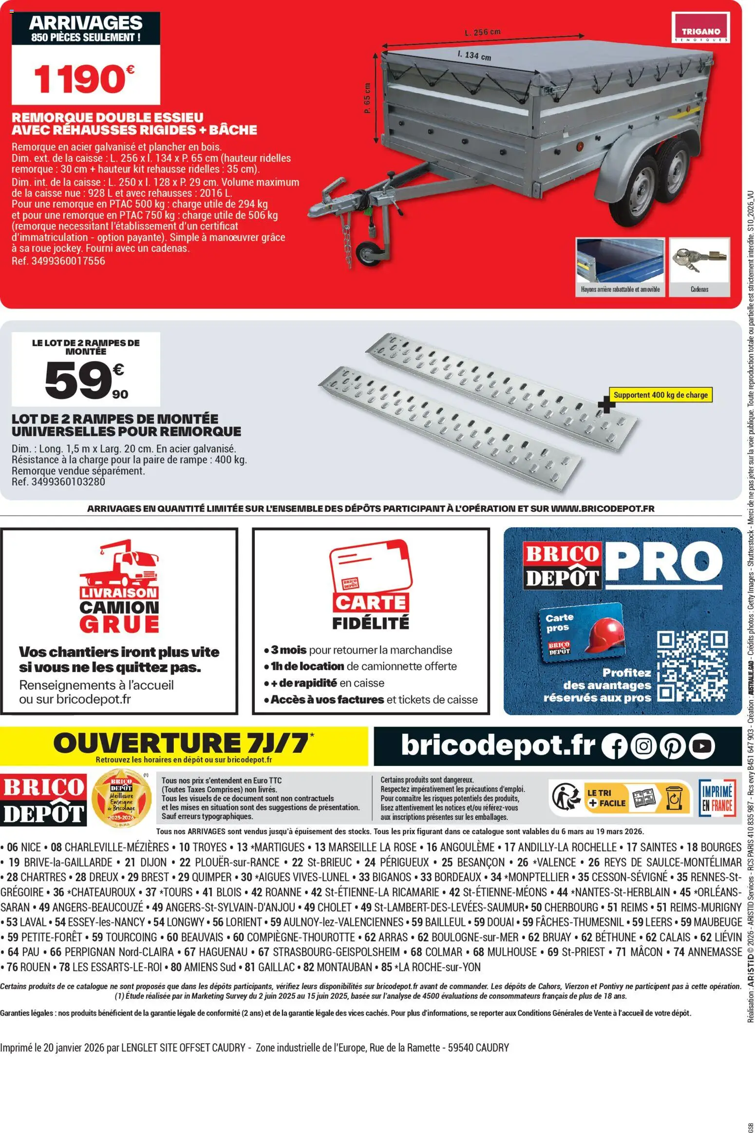 {H1} | Page: 16 | Produits: Remorque