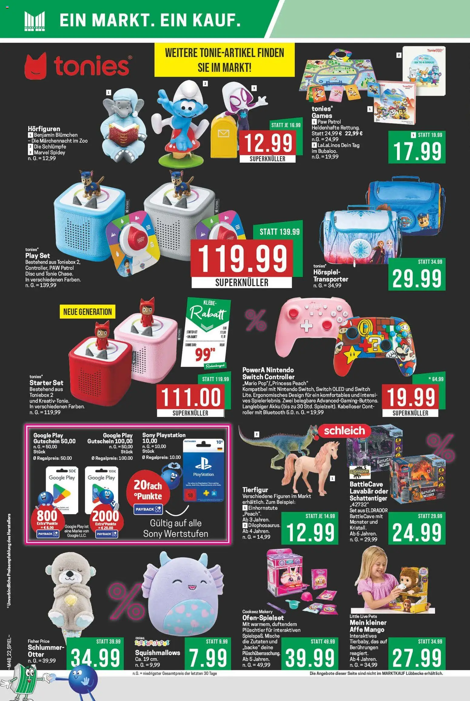 Marktkauf - Black Friday – gültig ab 24.11.2025 | Seite: 22 | Produkte: Playstation, Sony, Monster, Mango