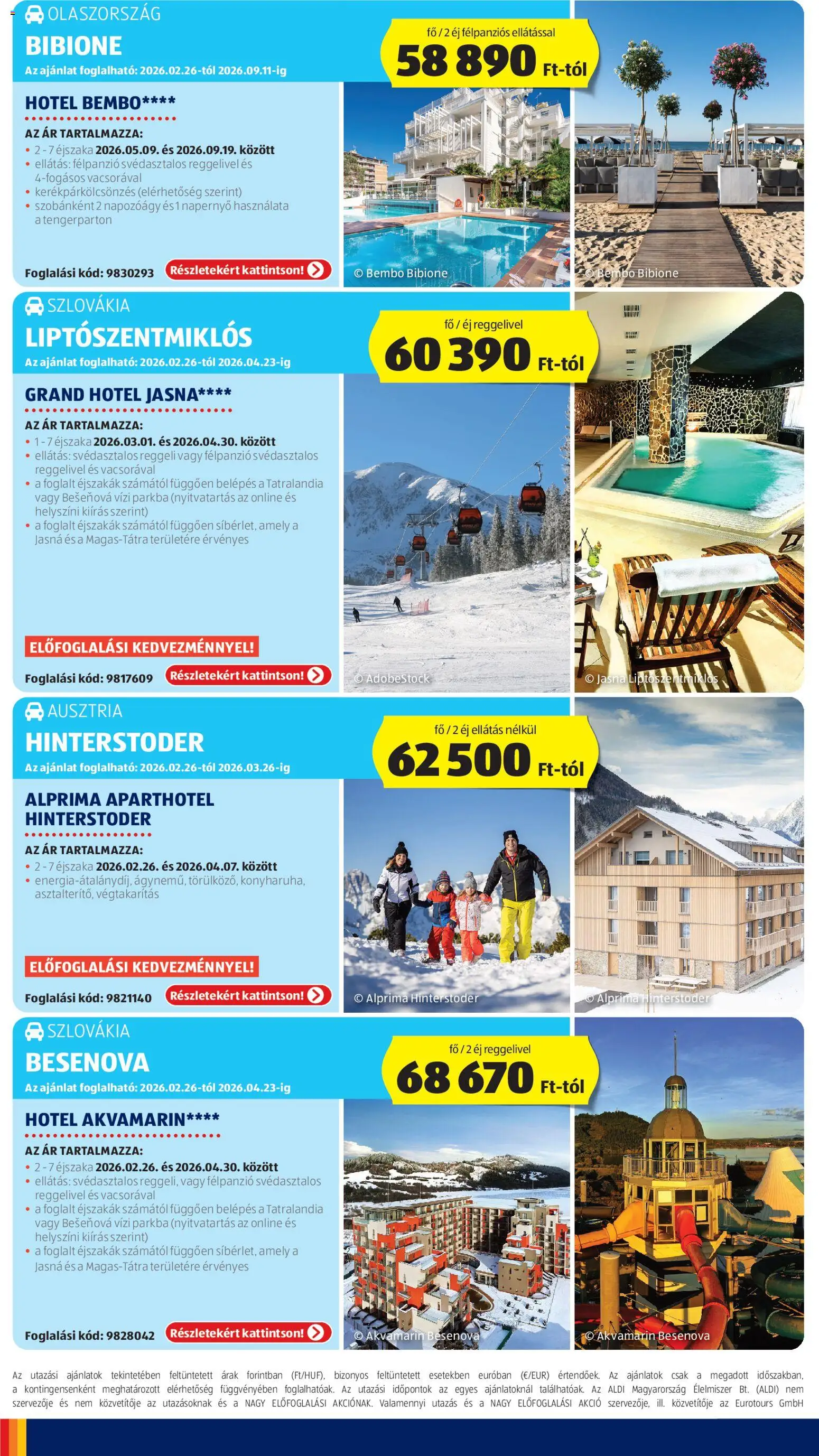 Aldi akciós ujság - amely érvényes a következő dátumtól: 26.02.2026 | Oldal: 50 | Termékek: Napozóágy, Napernyő