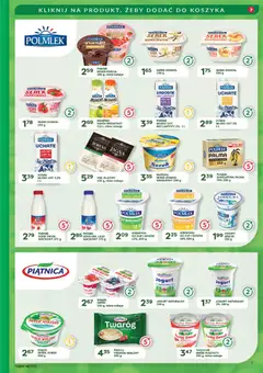 Pogląd oferty "Eurocash Gazetka - Promocje na okrągło" - ważna od 03.11.2025 | Strona: 9 | Produkty: Bez laktozy, Kefir, Twaróg mielony, Margaryna