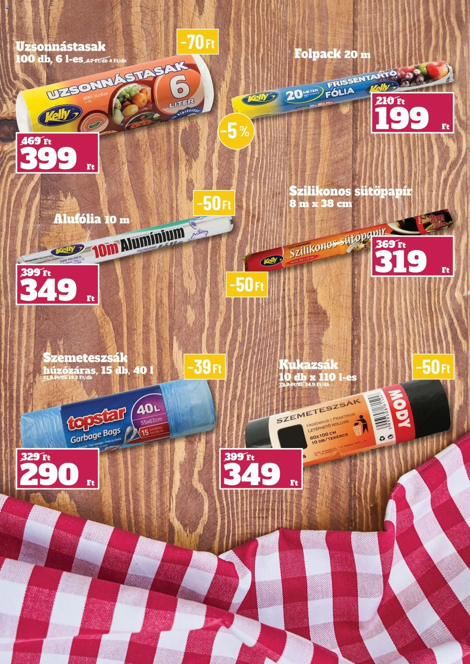 Family Diszkont akciós ujság - amely érvényes a következő dátumtól: 15.01.2026 | Oldal: 11 | Termékek: Szemeteszsák