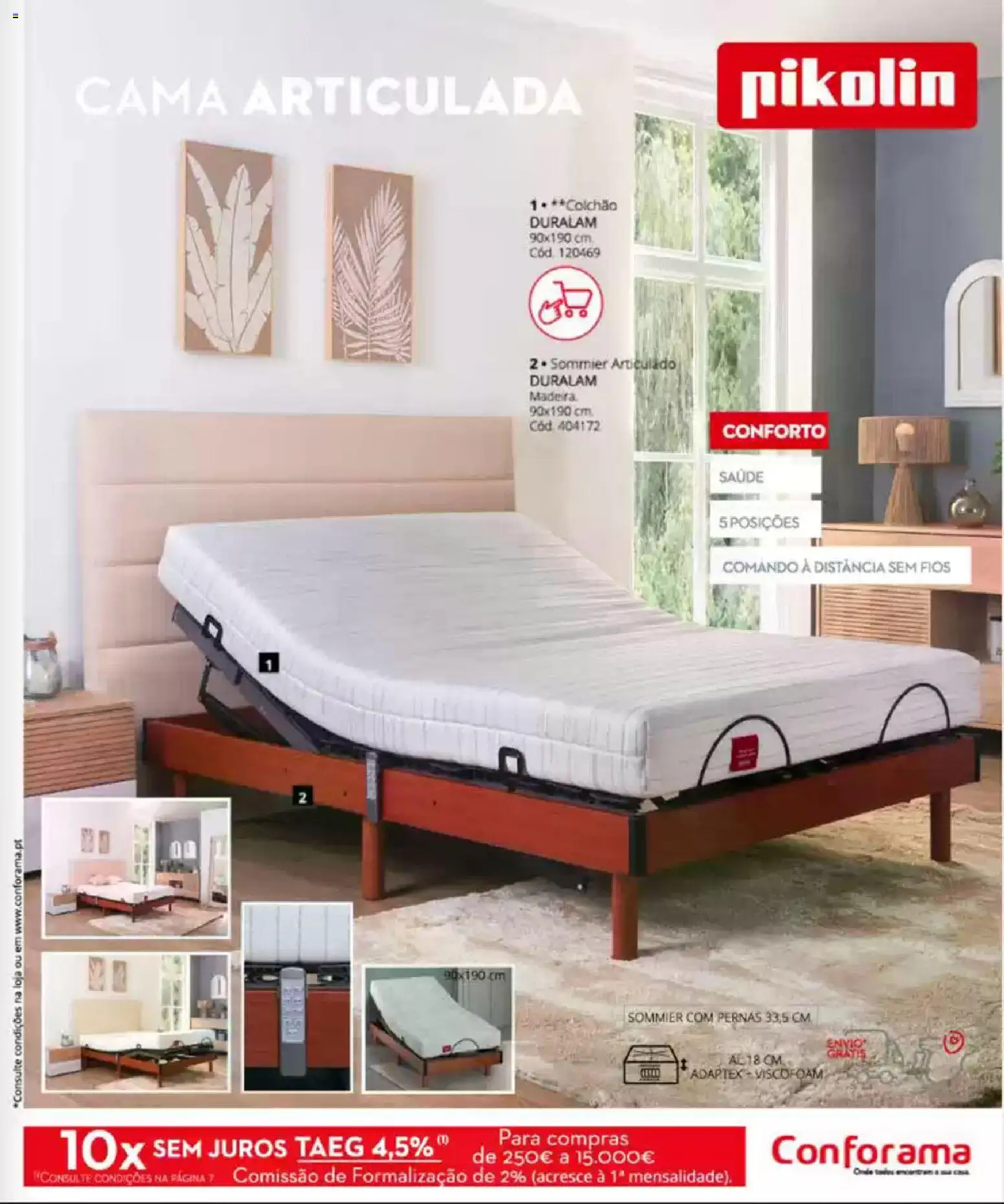 Conforama Camitis │ válido de 05.02.2026 | Página: 69 | Produtos: Cama, Colchão