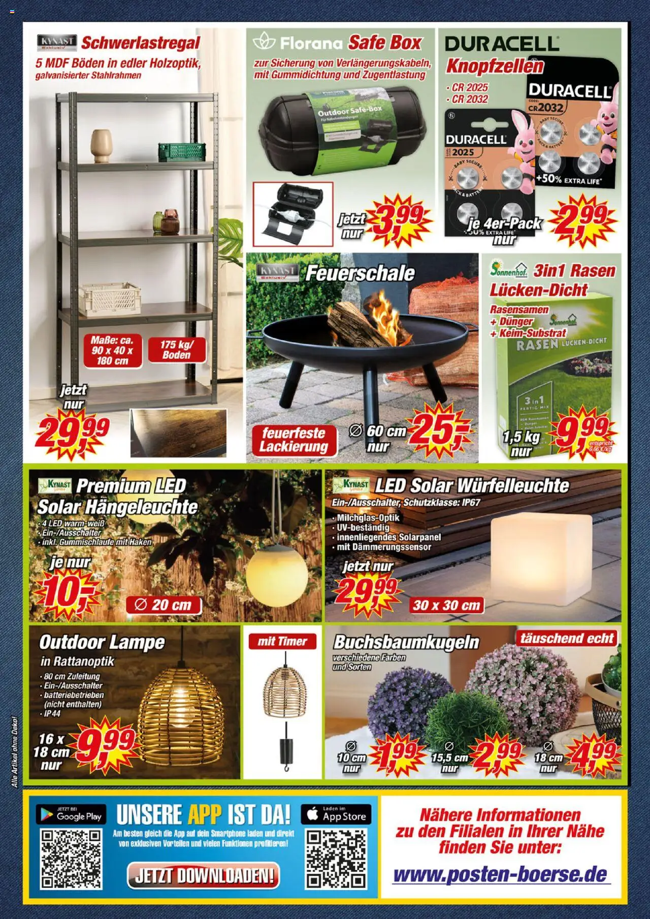 Posten Börse Prospekt 	 - gültig ab dem 16.08.2025 | Seite: 8 | Produkte: Box, Lampe, Schwerlastregal, Smartphone